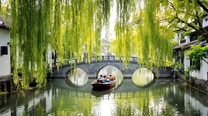 江南水乡的慢生活，把日子过成诗 - 欧美色影院旅行短视频封面