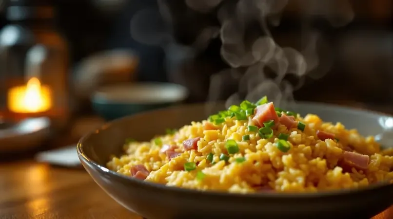 深夜食堂的暖心蛋炒饭，粒粒分明 - 欧美色影院美食短视频封面